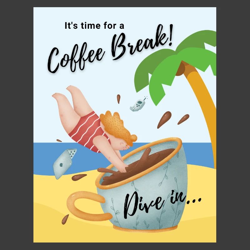 Pause café - ItsTime for a Coffee Break Plongez
