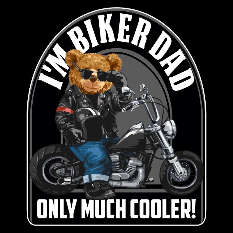 Ich Biker Dad Viel Cooler Vatertag