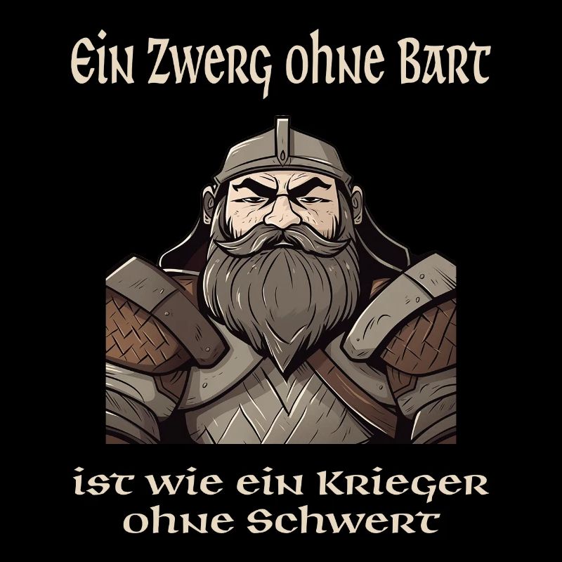 Zwergen Design - Stolz und Kraft der Zwerge