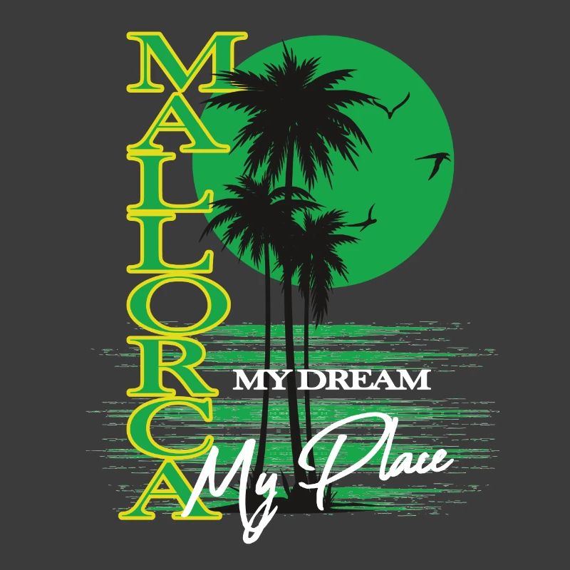 Malorca Palm Trees Retro Dream