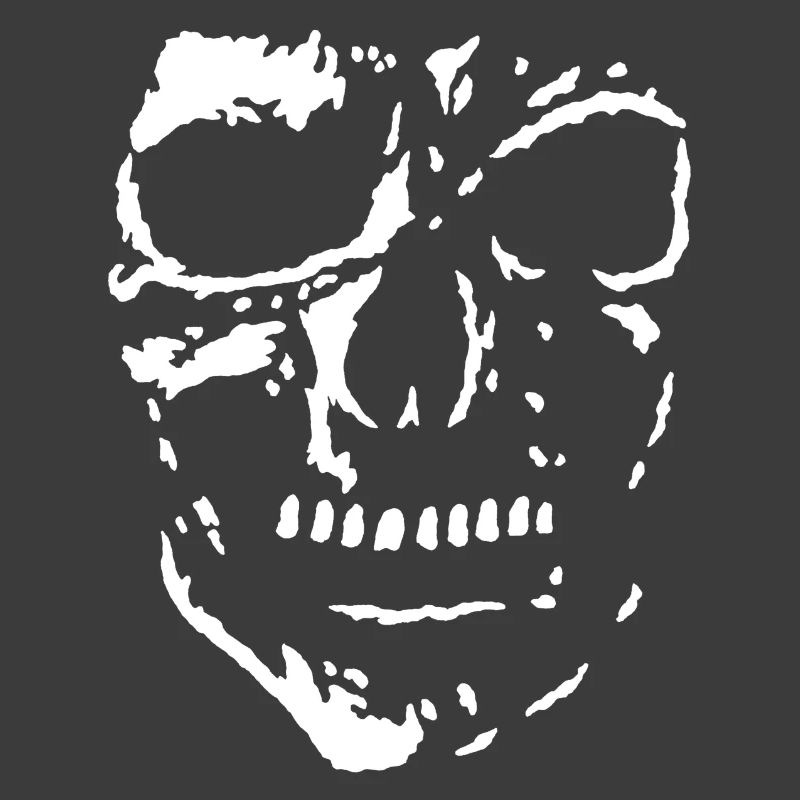 ghostly skull