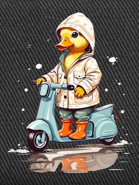 Duck with Roller