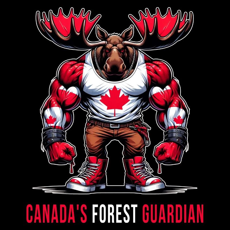Le wapiti de la Garde forestière canadienne
