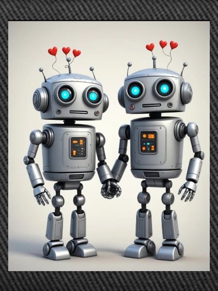 Roboter Pärchen