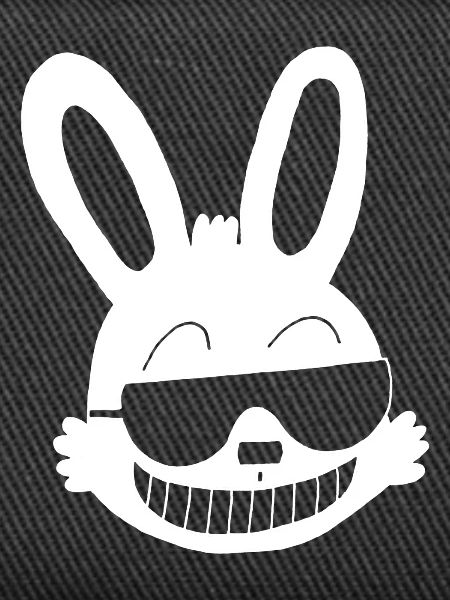 Lapin blanc frimeur