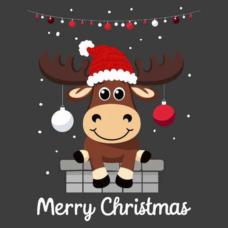 Süßer Weihnachtselch