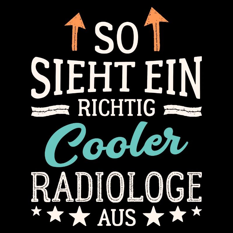 So sieht ein richtig cooler Radiologe aus Röntgen