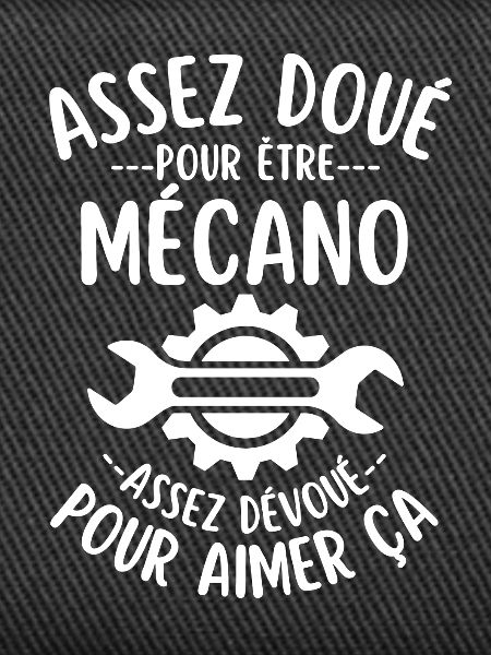 Mécanicien assez doué