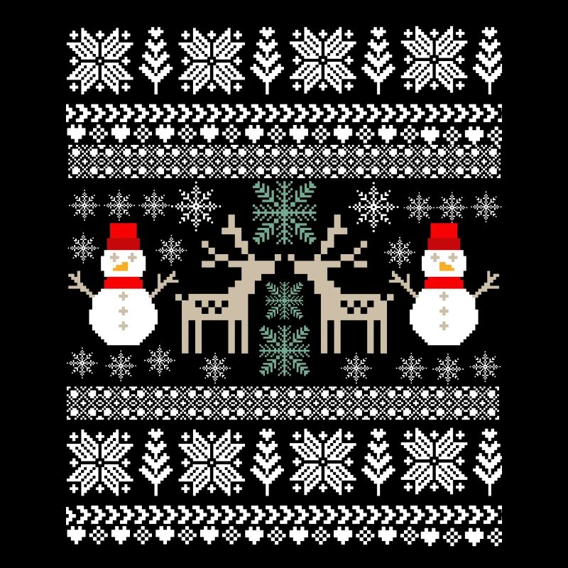 Rétro Noël Pixel