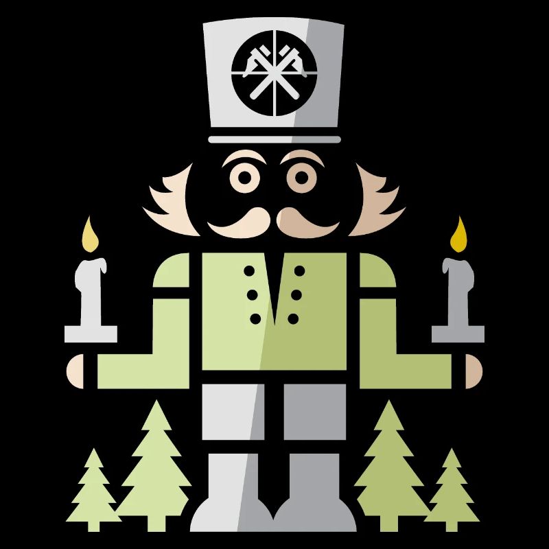 Nutcracker Miner – Erzgebirge Art Symbol