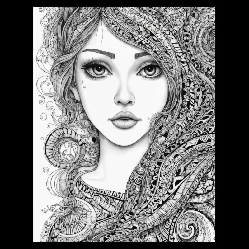 Abstract portrait