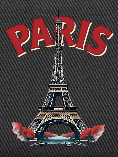 Eiffelturm, Paris, Retro