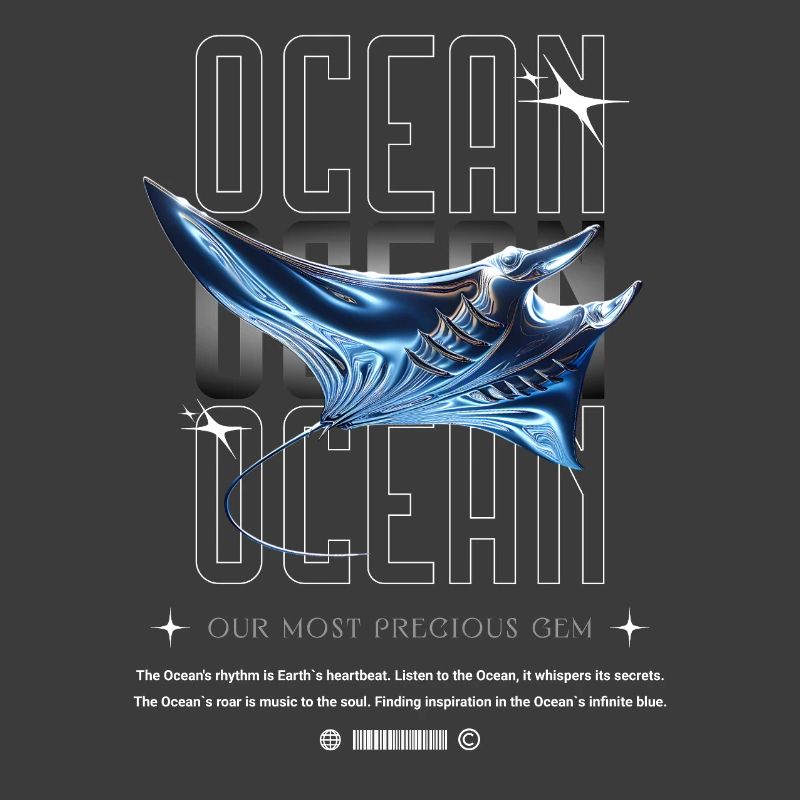 Ocean Manta Kostbarer Schatz