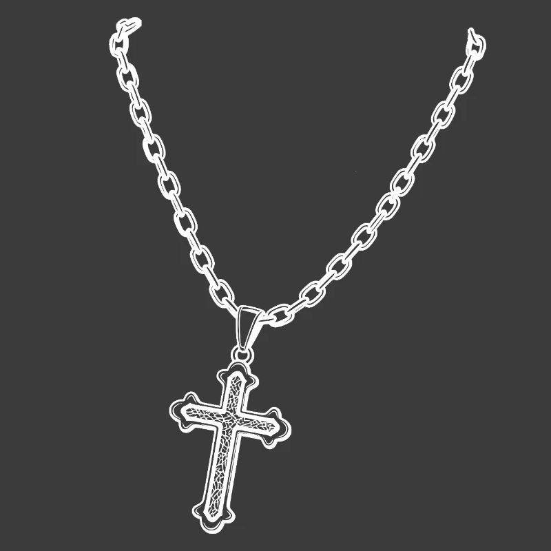 Collier avec croix