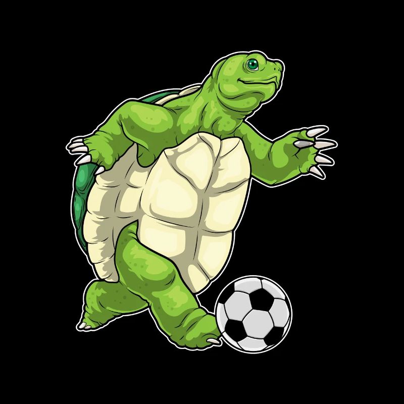 Turtle Soccer Player Soccer