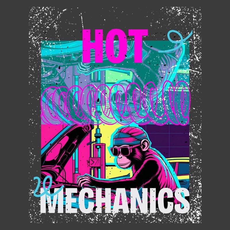 Hot Mechanics – Conception de garage Neon Monkey