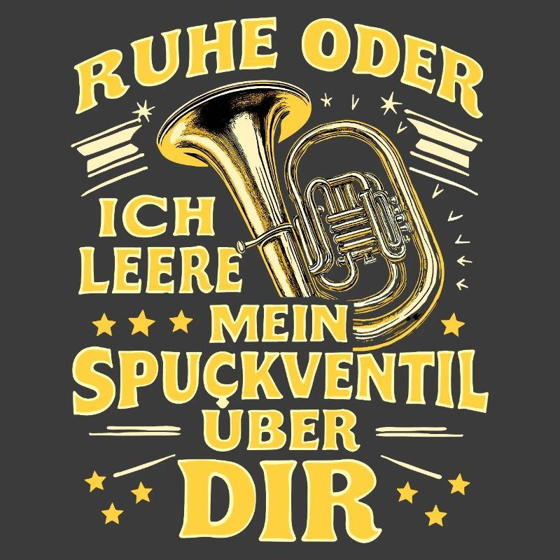 Tuba - Ruhe oder ich leere Spuckventil - Tubist
