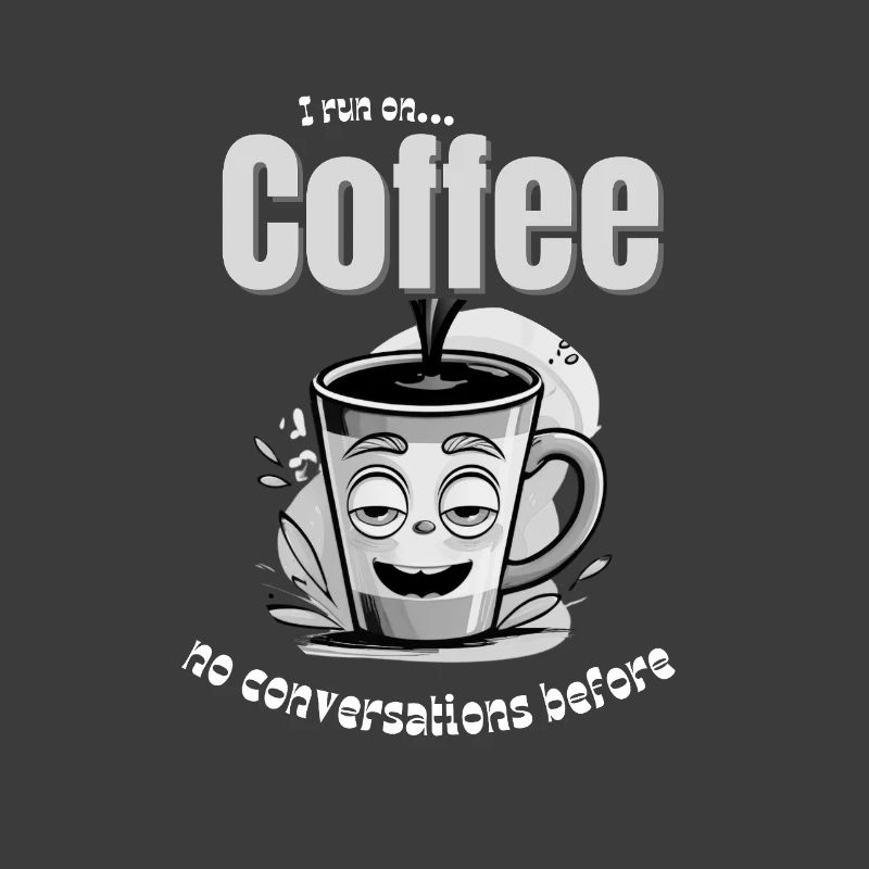 Coffee Mood – No Conversations Before Coffee