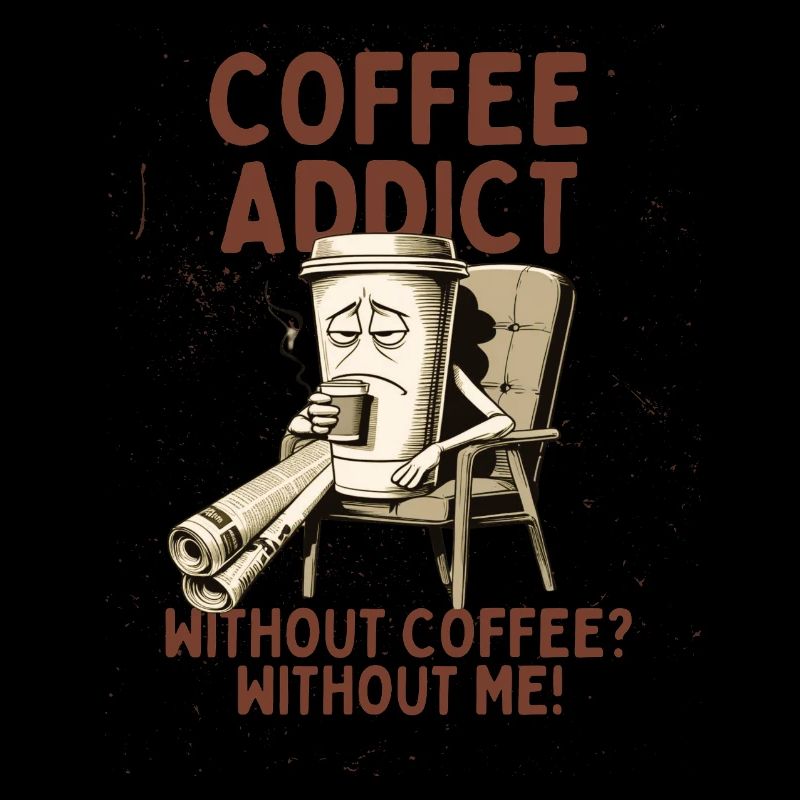 Coffee Addict – Without Coffee Without Me