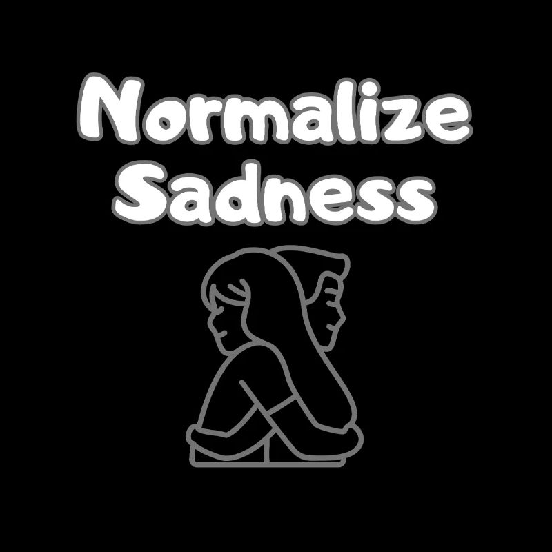 Normalize Sadness – Depression Is Real Shirt