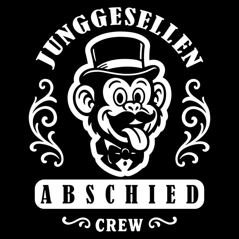 Junggesellen Abschied Party Affe