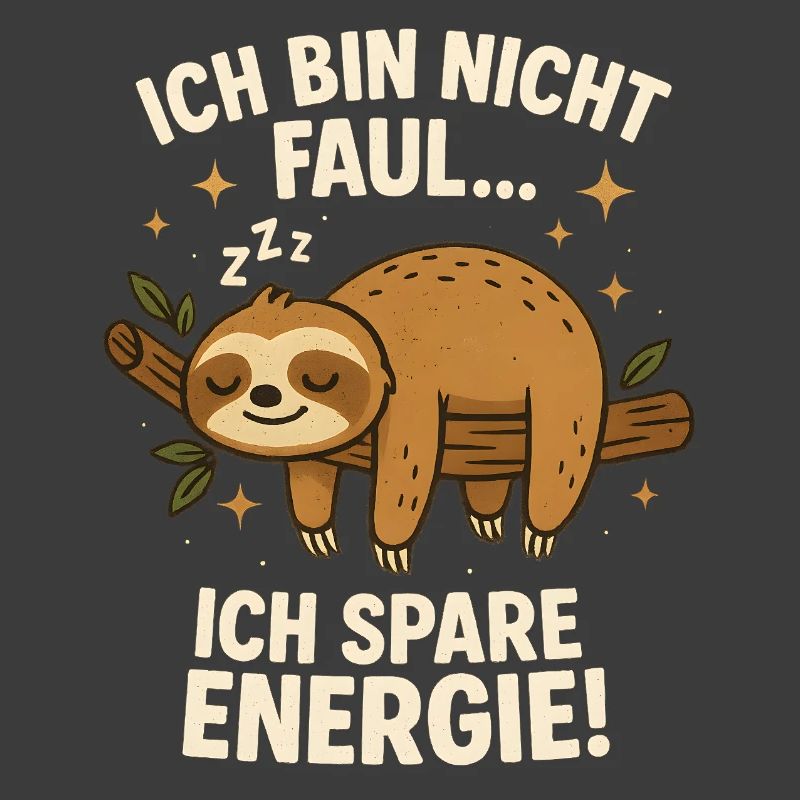 Sloth I don't sleep I save energy