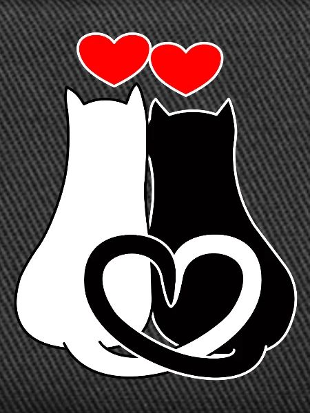 with hearts