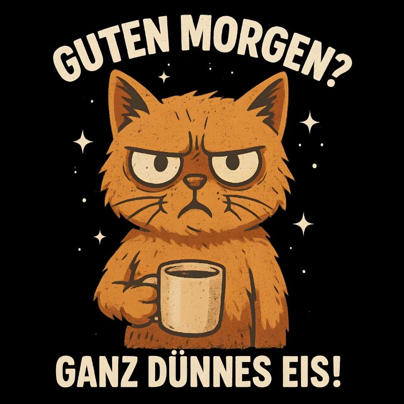 Good Morning - Very Thin Coffee Saying
