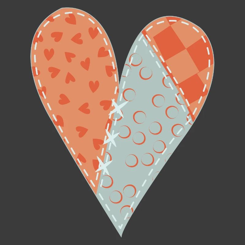 Patchwork Herz Nr. 12