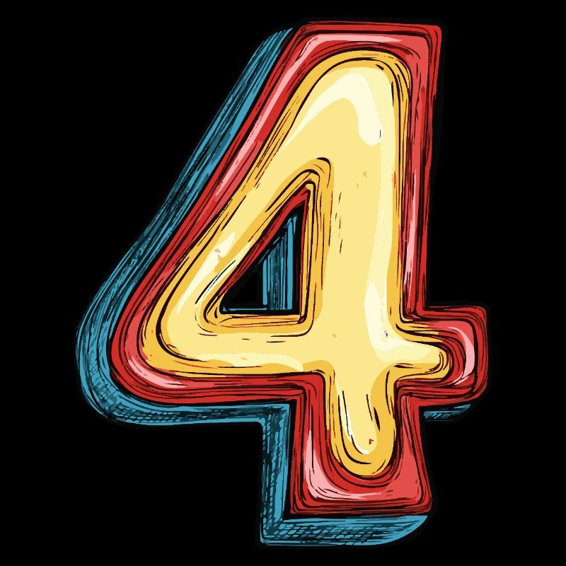 Bande dessinée à 4 chiffres