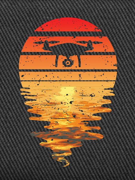 Drone Sunset Rétro