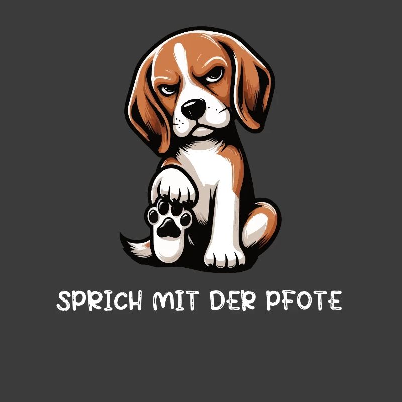 Parlez à la patte Beagle Propriétaire du Beagle