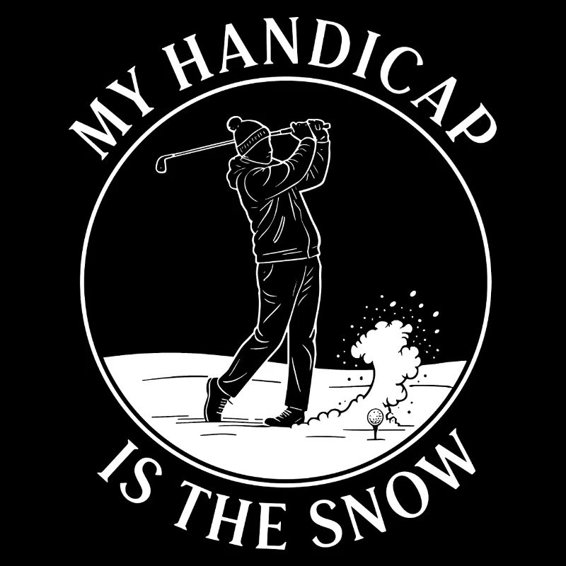 Mein Handicap ist der Schnee