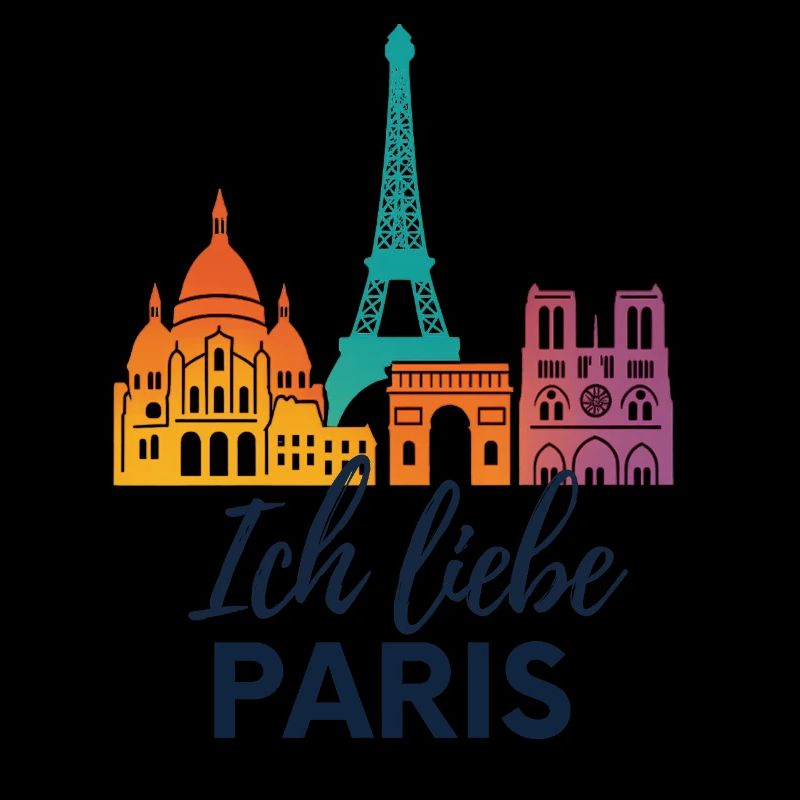 J’adore Paris – une skyline colorée