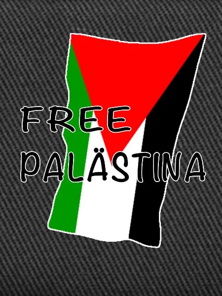 Free Palestine Flag Design