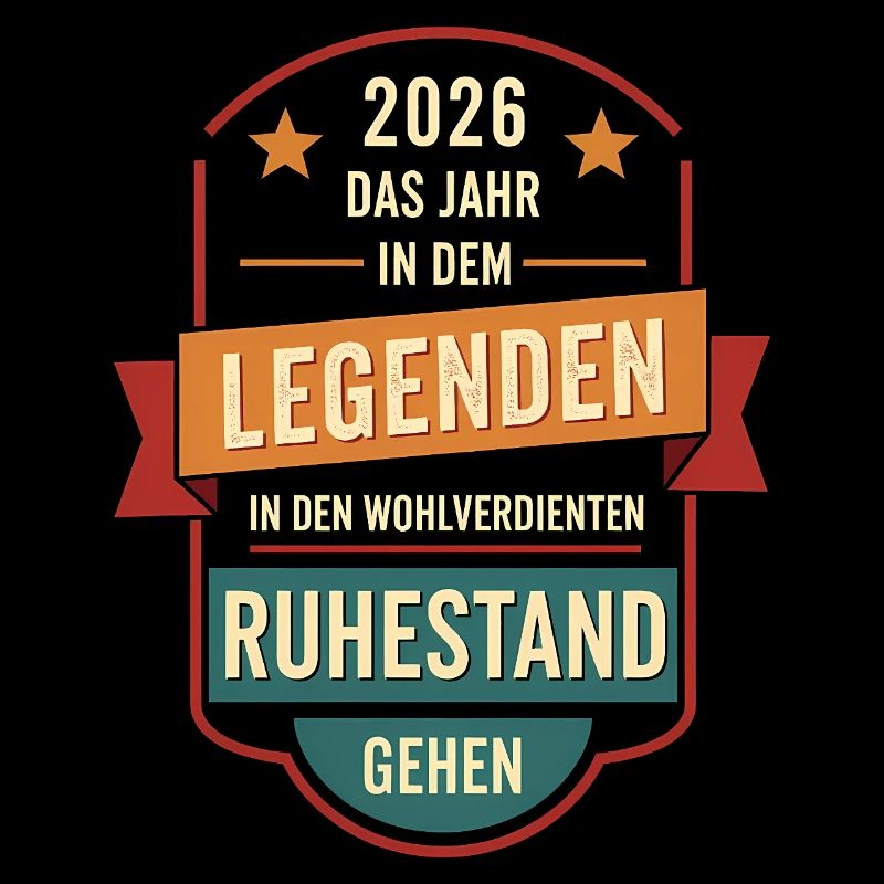 2026 Legend Retirement – Retraité Retraité Geschen
