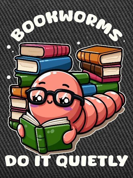 Cartoon book lovers