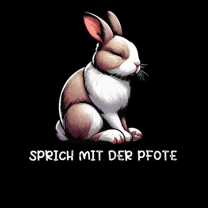 Talk to the paw rabbit bunny bunny long-eared rabbit