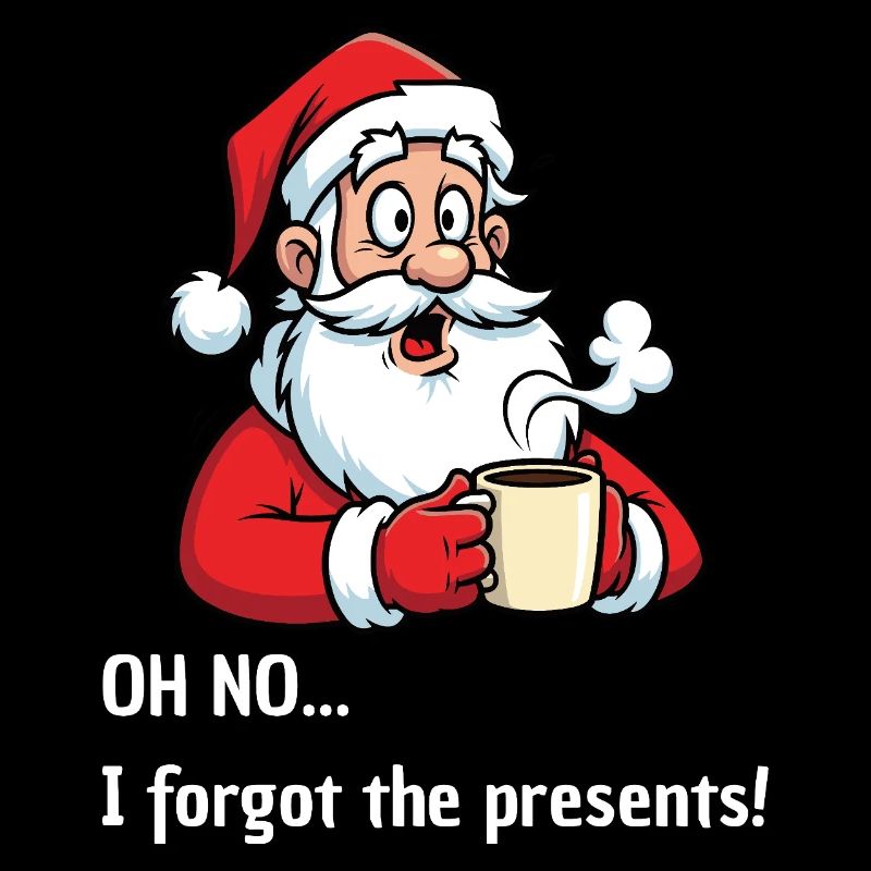 Lustiger Weihnachtsmann – I Forgot the Presents