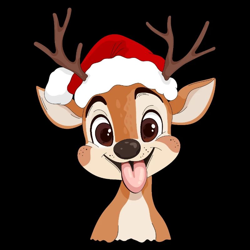 Hirsch und Weihnachten