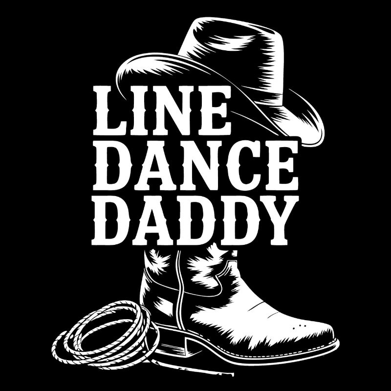 Cowboy Line Dance Daddy Motif