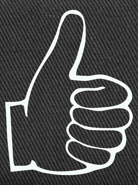 Thumbs Up Outline