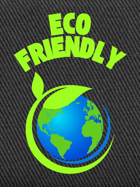 Eco Leaf Earth Graphic