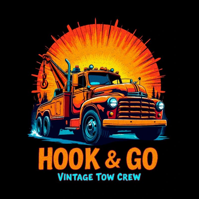 HOOK & GO – Vintage-Abschleppmannschaft