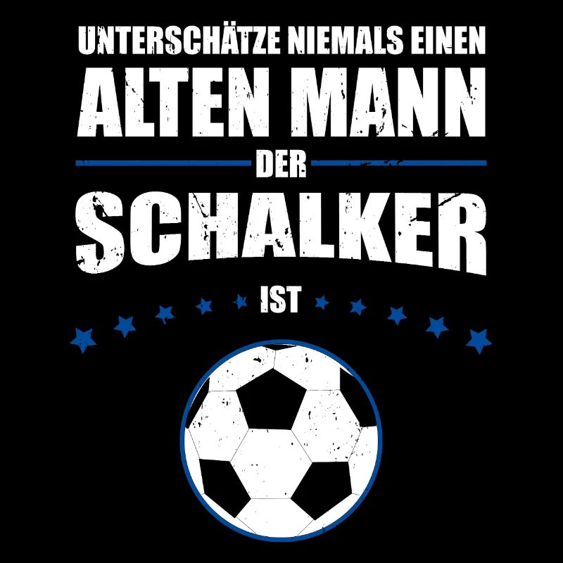 Alter Mann - Schalker Geschenk | Retro Vintage