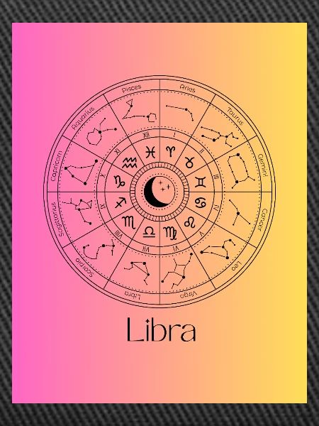 Libra Zodiac Circle Balance