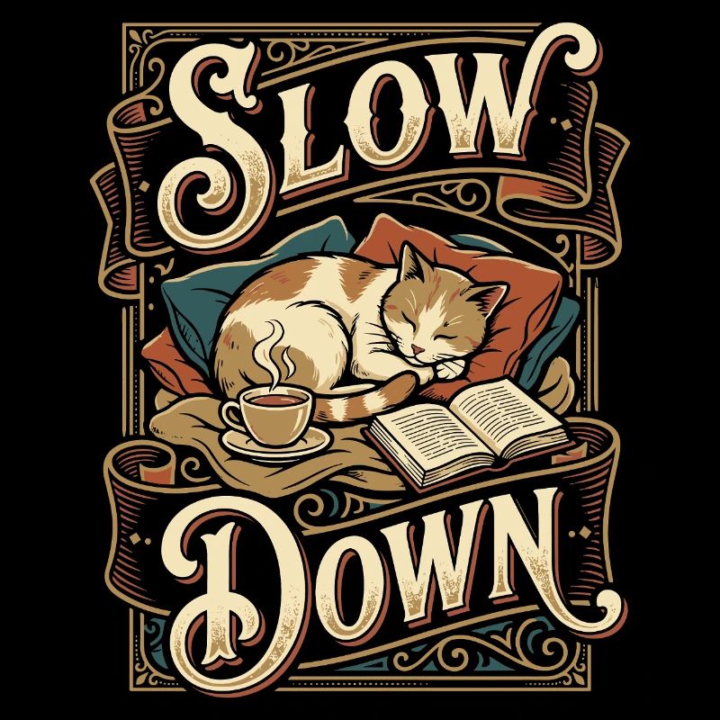 Slow Down Cat Sleep