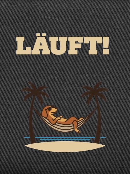 Running – Dog in Hammock