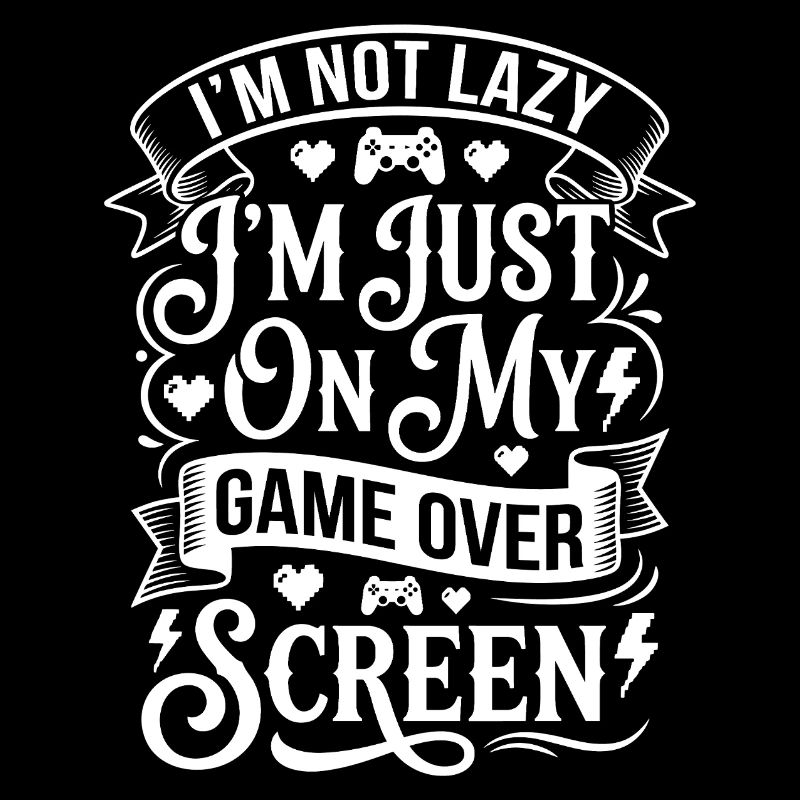 Je ne suis pas paresseux, juste dans l’écran Game Over