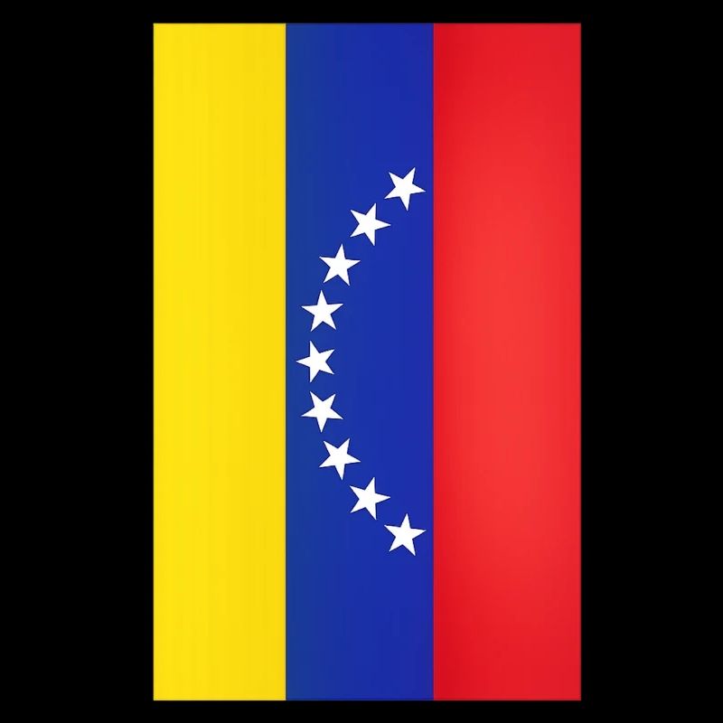 Venezuela-Flaggenbogen-Sterne